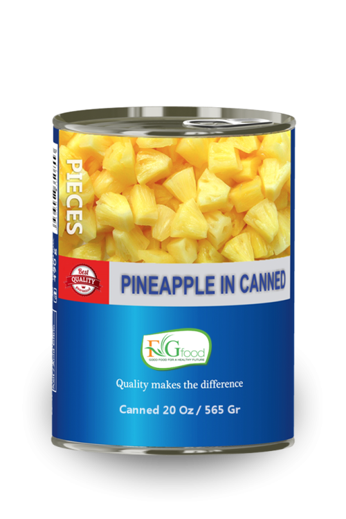 Canned Pineapple pieces 20 Oz